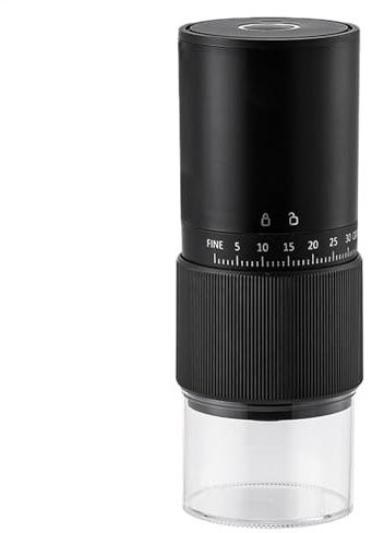 Macinacaffè elettrico a grani - Smerigliatrice da caffè elettrica piccola | Macinino da caffè regolabile, smerigliatrice a riduzione del rumore per cucina, macinino da caffè, caffettiera ricaricabile