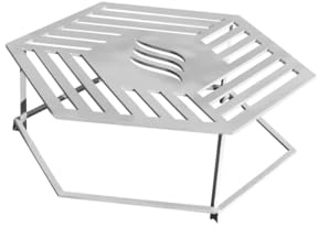 Grille/Plinthe Agape 85 (brasero-plancha Hexagone)