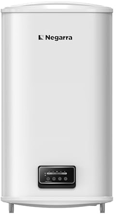 NEGARRA, Termo Eléctrico Compacto 30 Litros de Instalación Vertical, Clase Energética B, Blanco