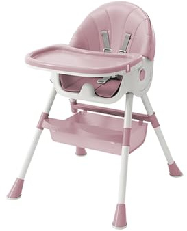 Fauteuil Enfant Basile Fauteuil scandinave Enfant en Bois,Canapé Chaise Tout-Petit Rembourré avec Dossier Confortable&Accoudoir Ergonomique,Charge 40KG (4 en 1 – Rose)
