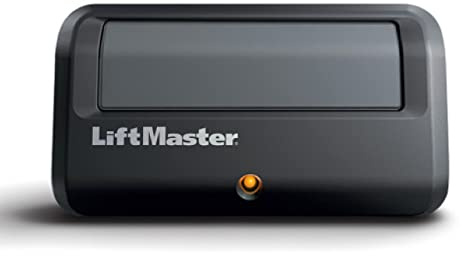 LiftMaster 891LM Security+ 2.0 1-Button Gate Operator Remote Control with Visor Clip - Compatible only with Security+ 2.0 LiftMaster gate openers with Yellow Round Learn Button and Yellow Antenna