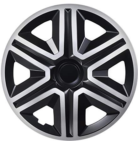 Radzierblende Action schwarz/Silber 15 Zoll 4er Set