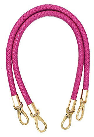 Asudaro 1 Paar Taschenhenkel Pu Leder Taschengriffe Kette Schultergurt Handschlaufe Schulterriemen Riemen Ersatz Gürtel für Einkaufstasche Shopper Tote Handtasche Taschenzubehör 60cm