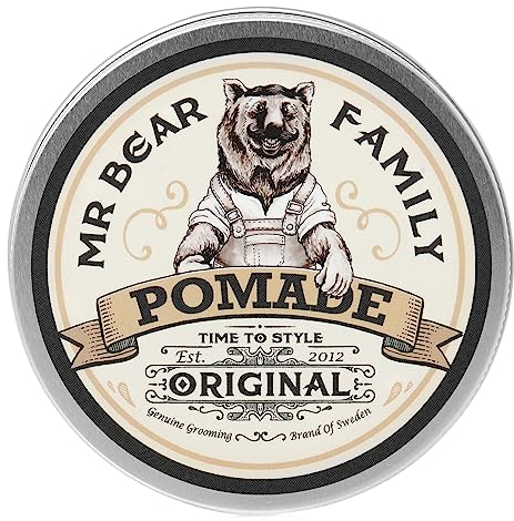 Pomata per Capelli da Uomo – Tenuta Media a Base d'Acqua con Argilla Volumizzante Bentonite – Pomata Texturizzante Non Grassa Antiforfora per una Lucentezza Naturale e Sana – Originale 100ml