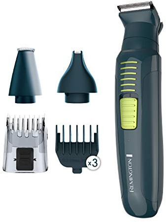 Remington Ultrastyle Rechargeable Total Grooming Kit, PG6111, Teal/Green