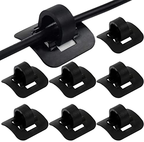 XYJOL Fahrrad C Clip Kabelführung Fahrradrahmen Schnalle Bremszug Schaltzug Clips Aluminium Fahrradbremse Kabel Klammer für Fahrräder MTB Falträder