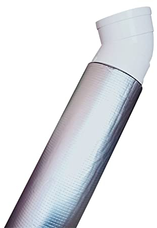 WFENG Länge 100cm Isolierung Heizungsrohre, Rohrisolierung, Gummirohrisolierung, Für Rohrisolierung Außen/Thickness 20mm / ID 75mm