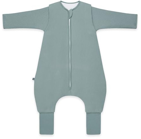 emma & noah Baby Schlafsack – Extra warm & kuschelweich für kalte Nächte – 3.5 TOG, mit Füßen & abnehmbaren Ärmeln, Bio-Baumwolle