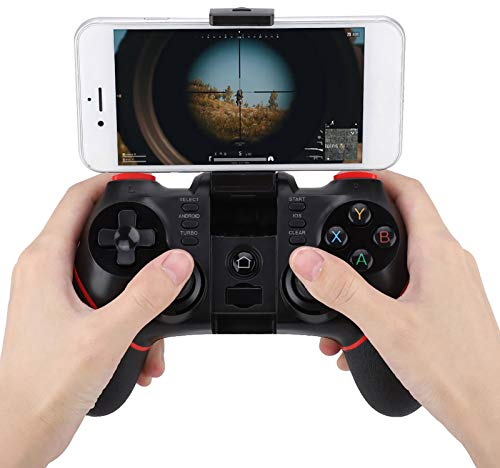 T6 Wireless Game Controller für Andriod OS Win 7 8 10, Bluetooth 4.0 Wireless Connection Handy Gamepad Joystick für Smartphone Tablet TV