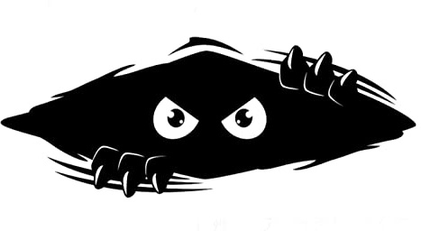 MeiyiZheng Peeking Monster Stickers Decals Waterproof Vinyl Decal Funny Peeking Car Decal for Car Bumper, Motorbike, Suitcase