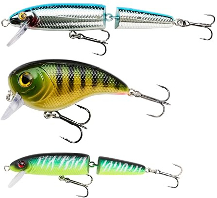 Berkley Pulse Hard Bait Packs, Fiskekrok, Hårda fiskedrag, PredatorFishing, Unisex, ASP