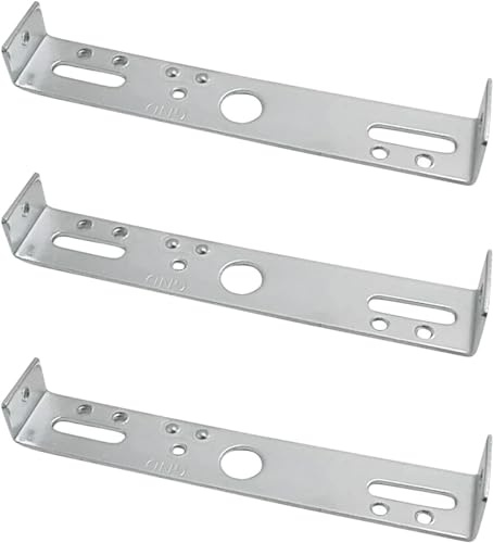 3er-Pack 115-mm-Deckenrosetten-Riemenhalterung mit seitlicher Befestigung zur Leuchtenbefestigung, Metall-Deckenplattenhalterung mit Zubehör