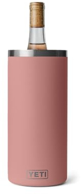 YETI Rambler Refroidisseur à vin et champagne isotherme en acier inoxydable, rose grès