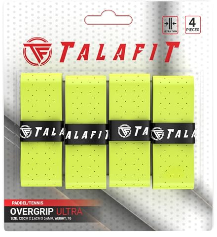 TALAFIT OverGrips Padelschläger, sehr haftend, Modell Pro – Griff für Padelschläger – Overgrip für Padelschläger – perforierter Paddelgriff – Grip Tennis – Zubehör für Padelschläger – maximaler Halt