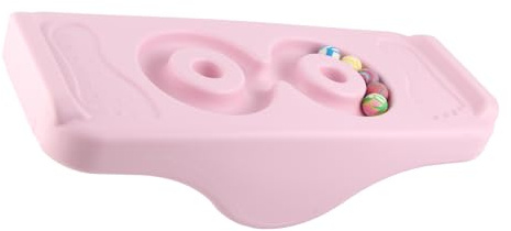 CHICIRIS Trainings-Schaukelbrett für, Sensorisches Balance-Board aus Kunststoff mit Wippfunktion, 100 G für Familienspaß und Koordination (PINK)