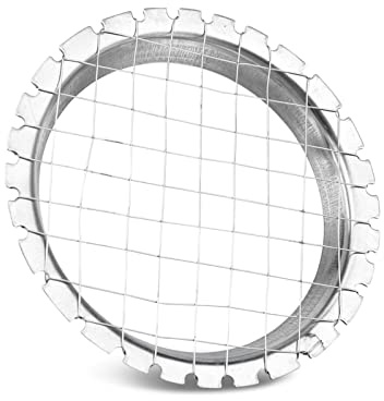 Egg Slicer, Stainless Steel Eggs Cutter, Mushroom Cutter Tomato Sectioner Potato Press Machine Splitter Multi Purpose Slicer for Slicing Potatoes, Carrots, Mushrooms(Size:Diameter: 89 mm)