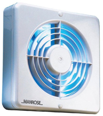 Manrose XF150BH Wall/ Ceiling Humidity Control Fan