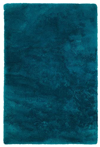 Obsession Teppiche, Soft-Micropolyester, Petrol, 60 x 110 cm