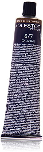 Wella Professionals Koleston Perfect Permanente CremeHaarfarbe, 6/ 7 dunkel Blond braun, 1er Pack (1 x 60 ml)