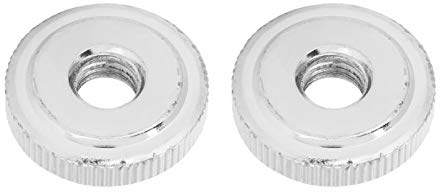 Dado zigrinato 2 pezzi, dadi zigrinati tondi, dadi zigrinati GB807 M3 M4 M5 M6 M8 M10 in acciaio al carbonio dado zigrinato(M82pcs)