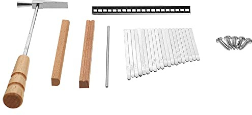 1 Satz Kalimba-splitter Stimmhammer Kalimba Daumenklavier Für Kinder Fingerklavier-werkzeug Kalimba Mit 20 Tasten Daumen Klavier Bausatz Diy Schrauben Haupt Kleinkind Stahl Ersatz