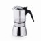 LACOR Siena Caffettiera Italiana, Caffettiera Espressa, Acciaio Inox 18 e 10, Adatta a Tutti i Tipi di Fuochi Inclusi Induzione, Capacità 6 Tazze, Finitura Lucida a Specchio, 62126