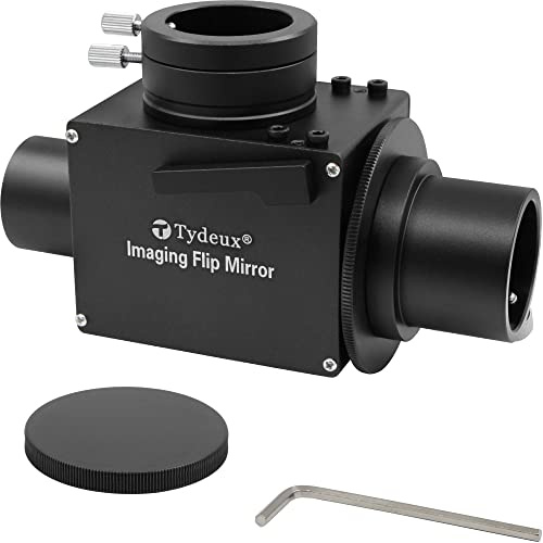 Tydeux Flip Mirror, 1.25Astrophotography Flip Mirror with Eyepiece Adapter