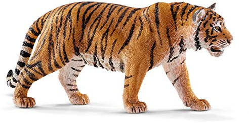 schleich WILD LIFE Tiger, från 3 år, 14729 - Leksaksfiguren, 3 x 13 x 6 cm