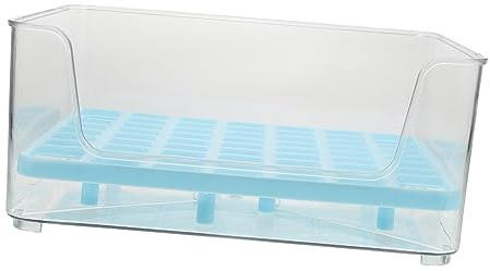 minkissy Transparentes Kaninchen-klo Für Kleine Tiere Praktische Und Leicht Zu Reinigende Toilette Mit Filterbasis Zur Geruchsreduzierung Und Einfachen Handhabung Für Käfige