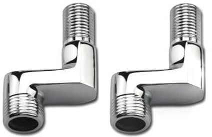 BiaoTeng Exzenter Anschluss 1/2 - 3/4 Exzenterschraube G1/2G3/4 Messing Duscharmatur Adapter Verstellbar S-Anschluss Armaturen, A