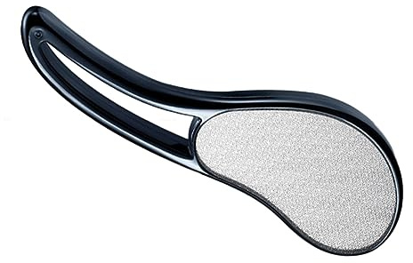 Healvian Fußschleifwerkzeug Mit Langem Griff Professioneller Hornhautentferner Für Pediküre Und Fußpflege Für Hause Salon Langlebig Und Einfach Zu Handhaben Tiefschwarze Ausführung