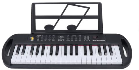 Tastiera per pianoforte a 37 tasti, portatile, 200 canzoni dimostrative, 200 tonalità, ritmo, musica elettronica, per principianti