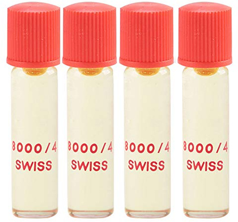 Uhrenöl, Uhrenschmiermittel Uhrenwartungsschmiermittel Armbanduhr Taschenuhr-Reparaturwerkzeug 8000/4 2 Ml Uhrenöl-Reparaturwerkzeug