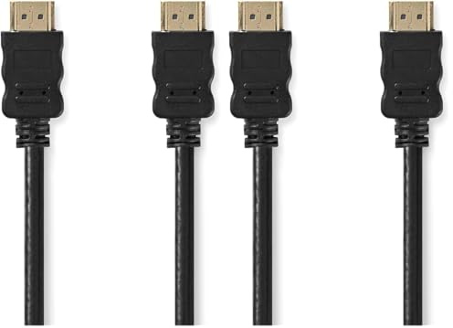 NEDIS CABLE HDMI HIGH SPEED 3m (Lot de 2)