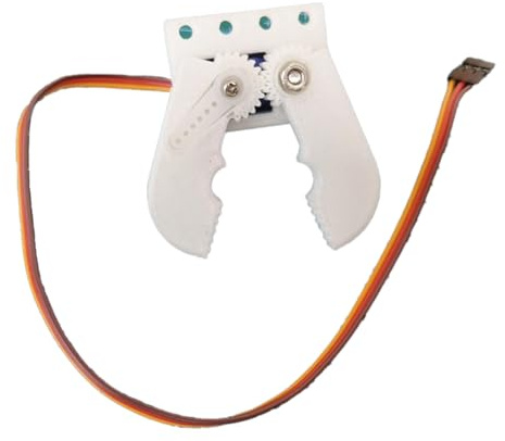 Onchdbfhuu SG90 für Roboterarm Kompatible 3D-Gedruckte Robotergreifzange - Mechanischer Greifer, 3D-Gedruckt für Roboterhand