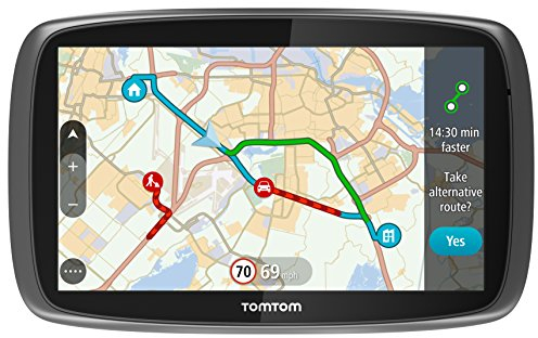 TomTom GO 510 Navigationsgerät mit Weltkarten, 12,7 cm (5 Zoll), Schwarz