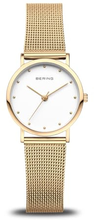 BERING Damen Uhr Quarz Movement - Classic Collection mit Edelstahl und Saphirglas 13426-334 - 3 ATM