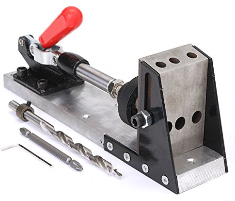 TuToy Einstellbare Holz Arbeitswerkzeug Tasche Aluminiumlegierung Loch Puncher Mit Zubehör
