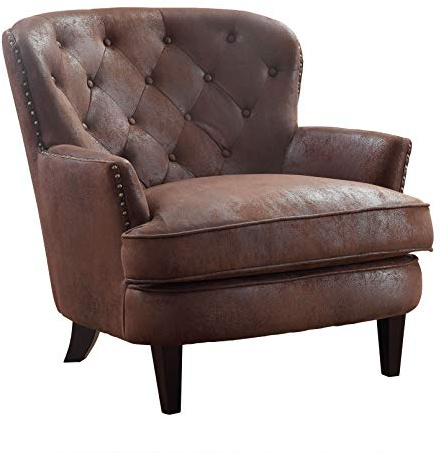 LEO, Vintage Mikrofaser, braun