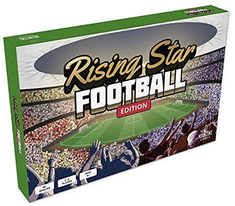 Rising Star Football Edition Family Board Games for Kids, Teenagers and Adults Football Gifts for Boys Girls Birthday