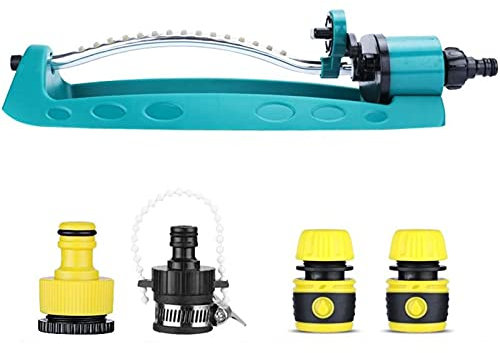 WWYL Lawn Sprinkler for,15-Holes Lawn Watering,Rectangular Lawn Bar Sprinkler for Medium and Large Surfaces