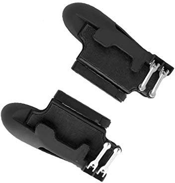 teng hong hui Tablet Shooting Game Gamepad Trigger Mobile FPS Game tablet trigger tablet Controller Grips Fire Aim Button Joystick, Black