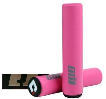 Fahrradgriffe 1 Paar Mountainbike-Lenkergriffe, weiche Gummi-MTB-Griffe, rutschfest, bequem, abschließbar, Fahrradgriffe, ultraleichte Fahrradteile Lenkergriffe Fahrrad(ODI-2 Pink)