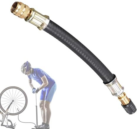 Estensioni dello stelo della valvola del pneumatico, tubo di prolunga in gomma a stagna per valvola, tubo di prolunga per pompare il tubo, adattatore in massiccio, migliora l'efficienza