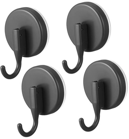 4 ganci a ventosa nero opaco accessori da bagno ganci a ventosa per doccia gancio per asciugamani a ventosa gancio per asciugamani da bagno gancio per doccia gancio per asciugamano nero ganci neri in