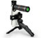 Kit d'objectifs d'appareil photo pour téléphone portable HD 22X, trépied compatible avec iPhone, Samsung, smartphones Android, noir, 1996 cm, ABS