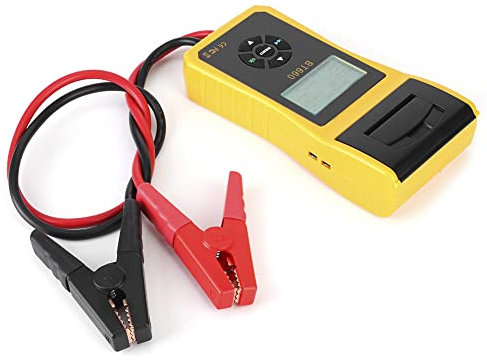 Advanced Car Battery Tester BT660 mit Leitfähigkeitstest, Drucker, Mehrsprachunterstützung für Genaue Batteriediagnose (Unterstützt Chinesisch, Englisch, Japanisch,)
