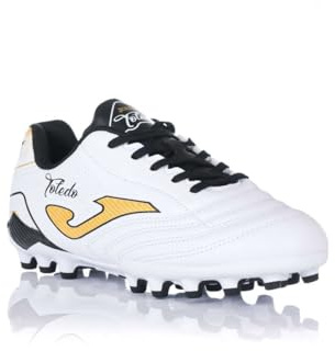 Joma Toledo JR 2502 Bianco Scarpe Calcio Bambino Artificiale Erba