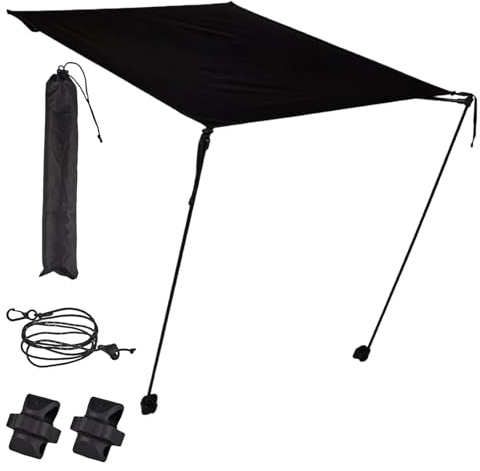 Sedia da giardino a baldacchino portatile ombrellone da spiaggia per prato e patio protezione UV parasole per sport all'aria aperta picnic pesca escursionismo viaggi
