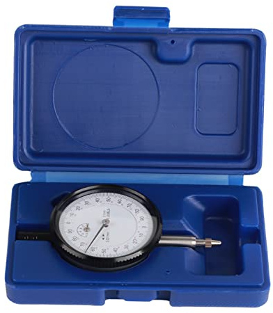 Indicatore analogico a 8 rubini, calibro di misurazione 0-1 mm, risoluzione 0,001 mm - Alta precisione, resistenza agli urti, strumento di misurazione meccanica